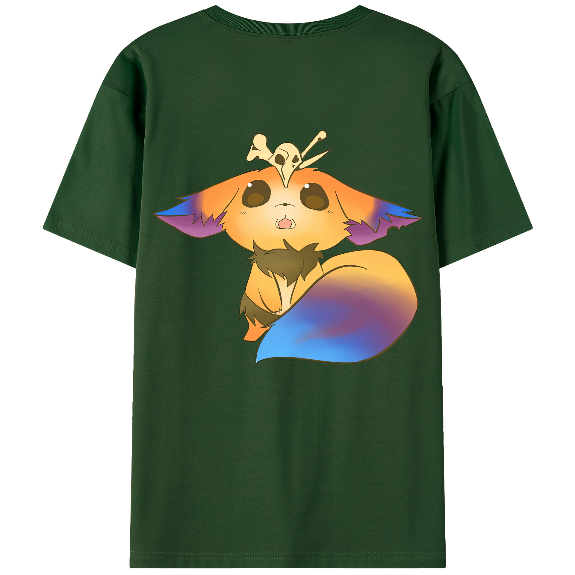 リーグ・オブ・レジェンド League of Legends LOL 綿100％半袖Tシャツ（背面プリント）